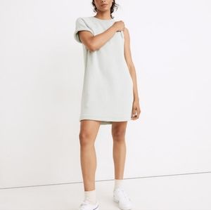 Madewell airyterry sweatshirt tee dress